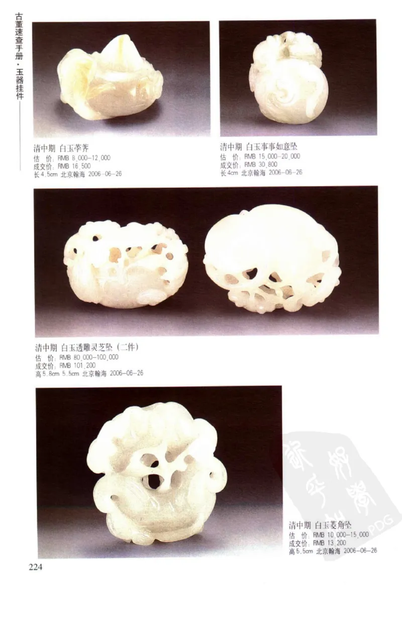 玉器挂件_X018-玉石珠宝鉴定教程最新合集_8、玉石翡翠鉴定与投资电子资料