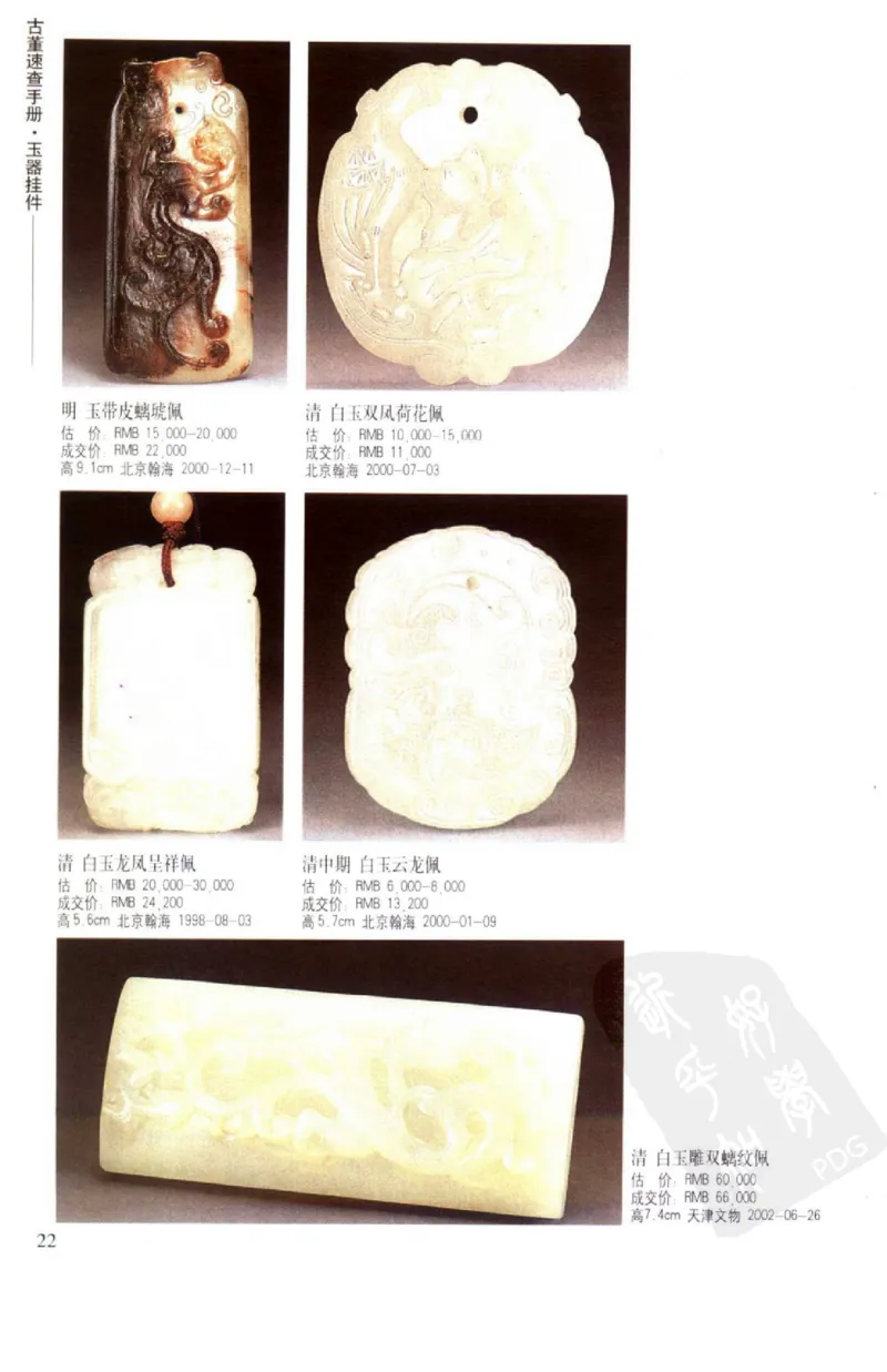 玉器挂件_X018-玉石珠宝鉴定教程最新合集_8、玉石翡翠鉴定与投资电子资料