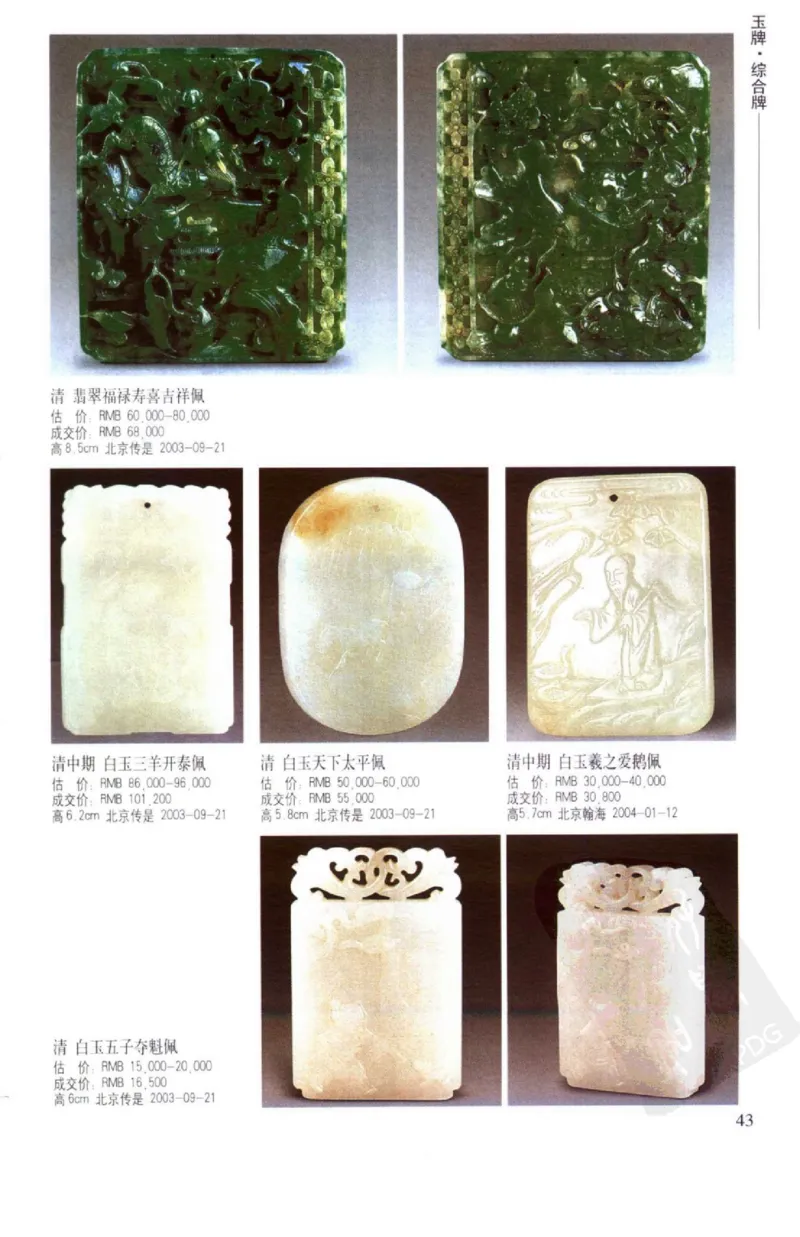 玉器挂件_X018-玉石珠宝鉴定教程最新合集_8、玉石翡翠鉴定与投资电子资料