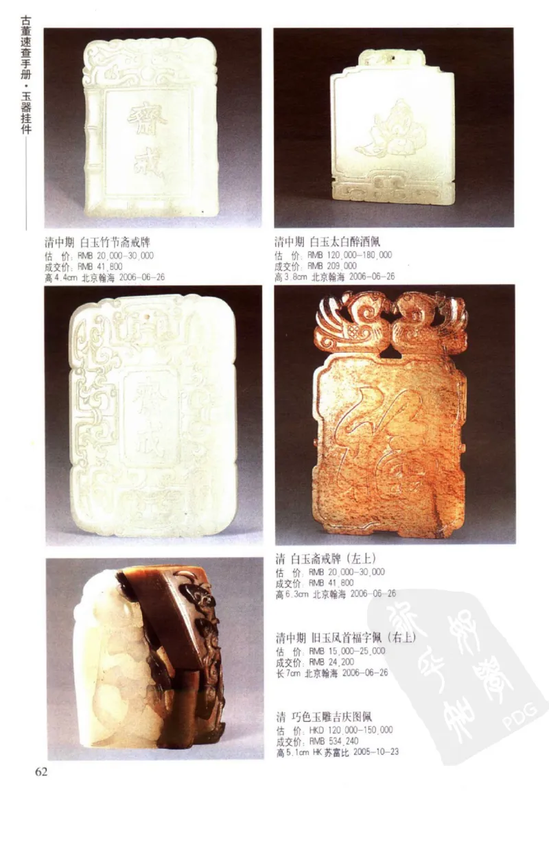 玉器挂件_X018-玉石珠宝鉴定教程最新合集_8、玉石翡翠鉴定与投资电子资料