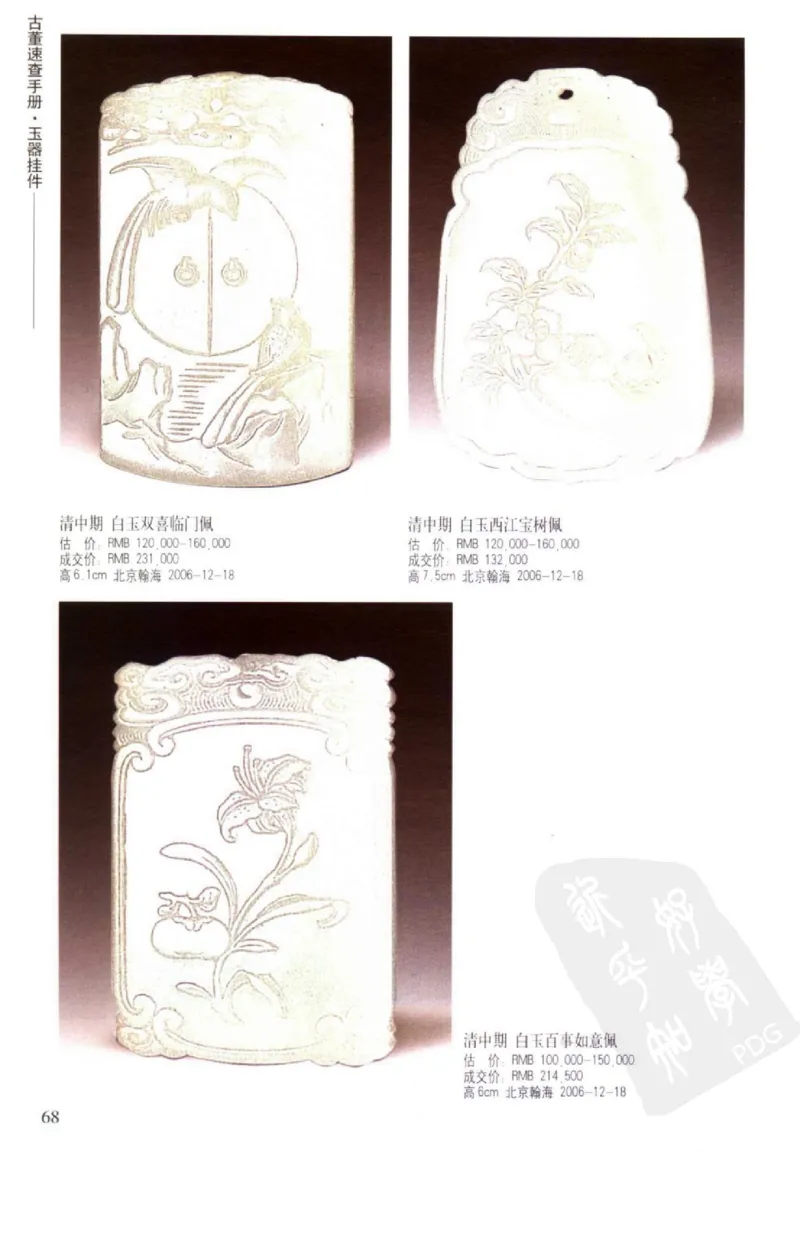 玉器挂件_X018-玉石珠宝鉴定教程最新合集_8、玉石翡翠鉴定与投资电子资料