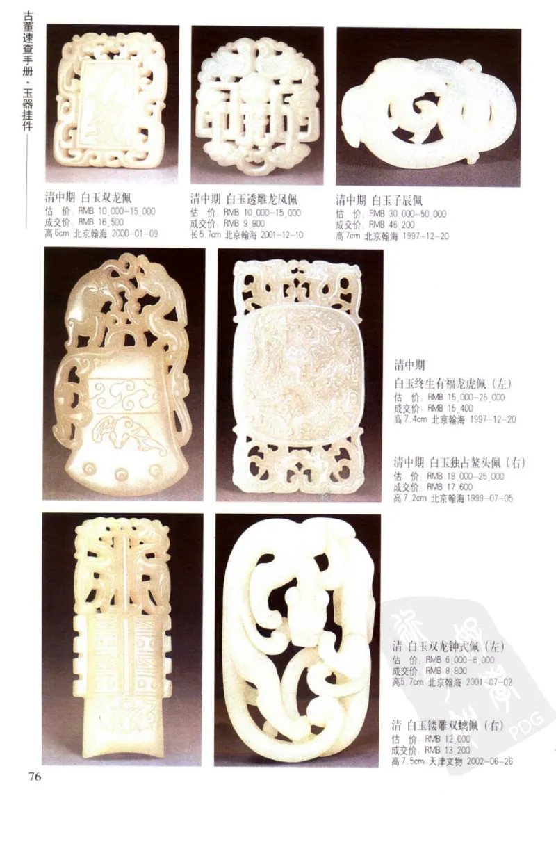 玉器挂件_X018-玉石珠宝鉴定教程最新合集_8、玉石翡翠鉴定与投资电子资料
