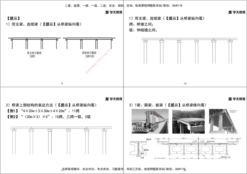 01.2025年一建直播带学第2章城市桥梁工程（黑白打印版）_2026年一级建造师_2026年一建市政_2025年一建市政SVIP_02-基础精讲✿高端面授✿深度强化_44-市政《直播带学班》董祥XT