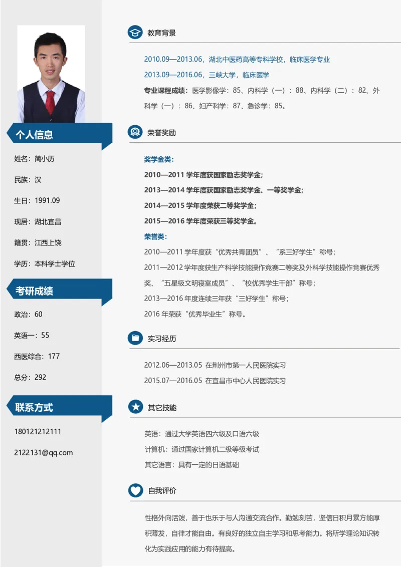 研究生复试简历模板9_26考研复试_10考研复试资料25_2025考研复试简历124款_导师喜欢的研究生复试简历模板