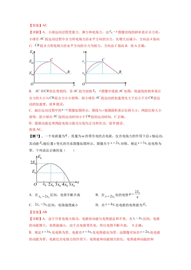 专题21电场能的性质（解析版）_2025高中物理模型方法技巧高三复习专题练习讲义_新版高考物理模型与方法