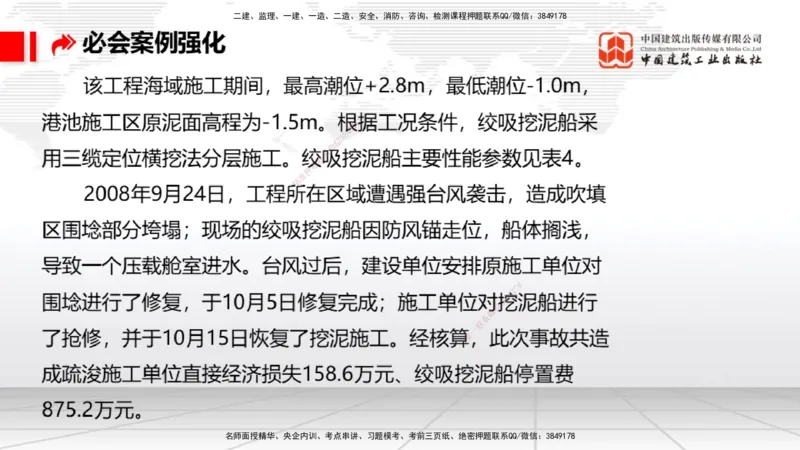 2025一建《港航》必会案例强化直播课01节（下）_2026年一级建造师_2026年一建港航_2025年一建港航SVIP_04-冲刺串讲✿考点强化✿小灶集训_10-港航《必会案例强化》陈冬铭JGS_讲义