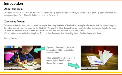 FlipBooks-Grade1AUS_幼小衔接全套_幼小衔接资料大全_幼小衔接资料1️⃣_017高频词翻翻卡500页_高频词翻翻卡文档500页