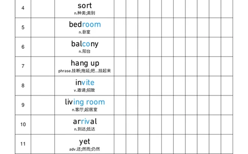 2025秋人教版八年级上册英语U2艾宾浩斯记忆表单词默写_初中英语新版_最新人教版英语八年级上册_新版_初中英语8上新更新第三套可选择_10单词默写+字帖_单词表