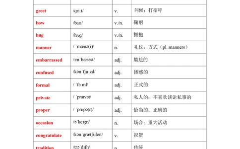 2026春人教版英语八下单元知识清单Unit6_初中英语新版_最新人教版英语八年级下册_2026春新人教版八下（更新中）_19知识清单U1-U6
