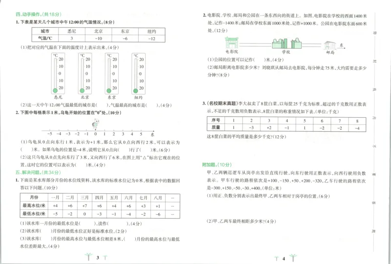 25秋《学霸冲A卷》5年级上册数学苏教版_25秋《小学学霸冲A卷》数学苏教版1456