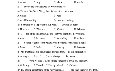 2016年高考英语试卷（北京）（空白卷）_英语历年高考真题_新&middot;PDF版2008-2025&middot;高考英语真题_英语（按年份分类）2008-2025_2016&middot;高考英语真题