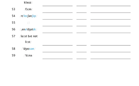 2025秋人教版八年级上册英语U6音标默单词单词默写_初中英语新版_最新人教版英语八年级上册_新版_初中英语8上新更新第三套可选择_10单词默写+字帖_单词表