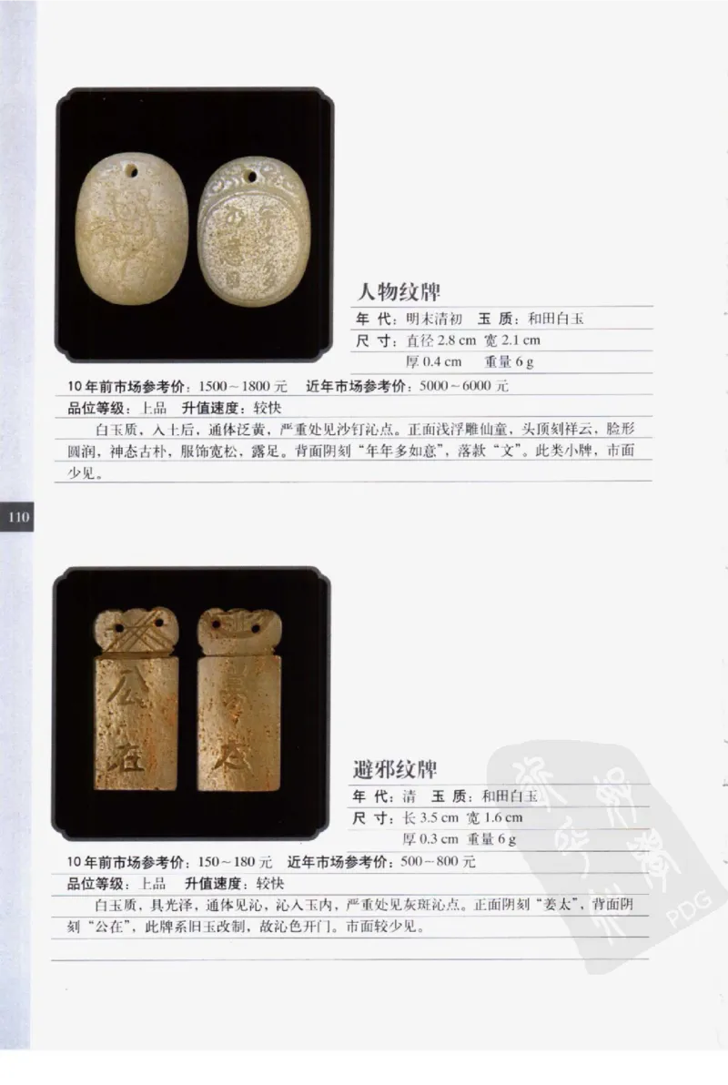 民间古玉器图鉴小件类_X018-玉石珠宝鉴定教程最新合集_8、玉石翡翠鉴定与投资电子资料