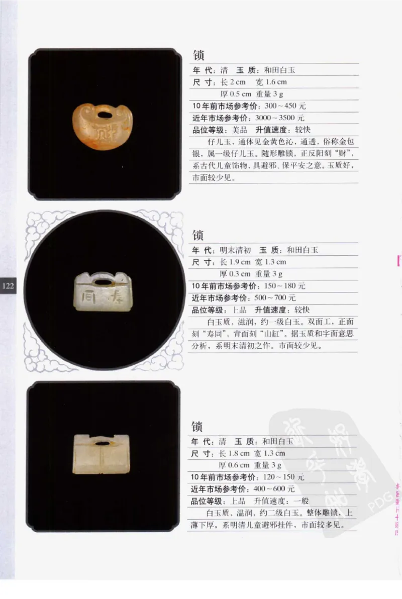 民间古玉器图鉴小件类_X018-玉石珠宝鉴定教程最新合集_8、玉石翡翠鉴定与投资电子资料