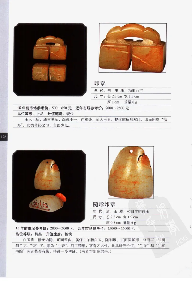 民间古玉器图鉴小件类_X018-玉石珠宝鉴定教程最新合集_8、玉石翡翠鉴定与投资电子资料