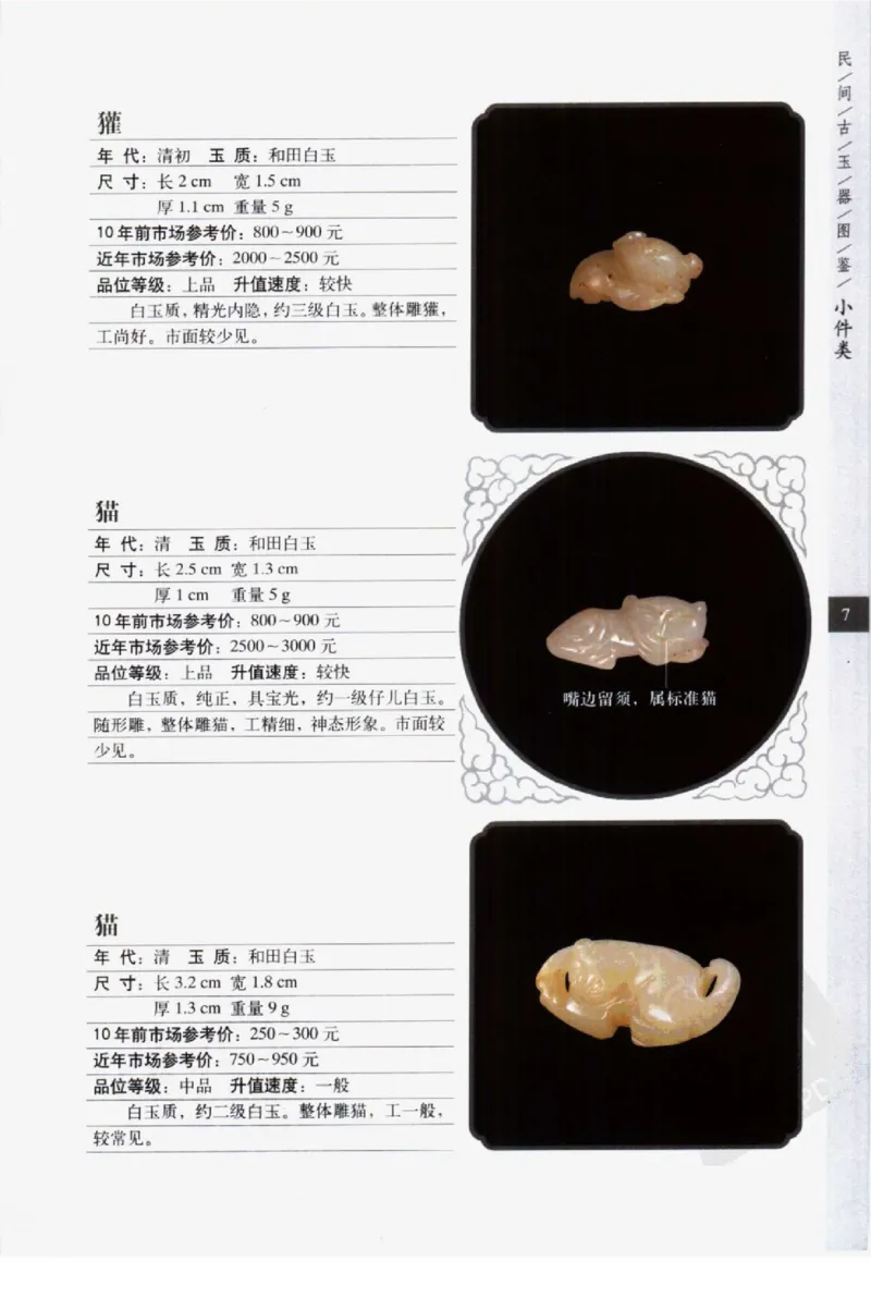 民间古玉器图鉴小件类_X018-玉石珠宝鉴定教程最新合集_8、玉石翡翠鉴定与投资电子资料