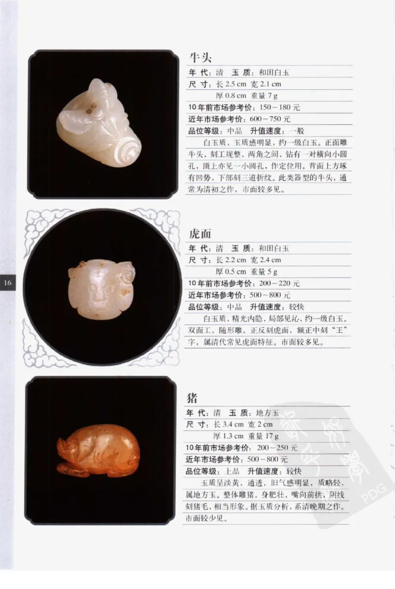 民间古玉器图鉴小件类_X018-玉石珠宝鉴定教程最新合集_8、玉石翡翠鉴定与投资电子资料
