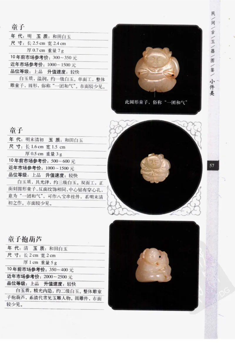 民间古玉器图鉴小件类_X018-玉石珠宝鉴定教程最新合集_8、玉石翡翠鉴定与投资电子资料