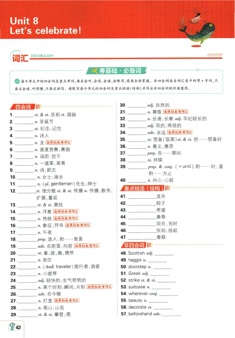 2026版《初中必刷题》英语YL7上狂K重点_A007初中必刷合集2_A039初中必刷题合集_7上_2026版《初中必刷题》英语YL7上