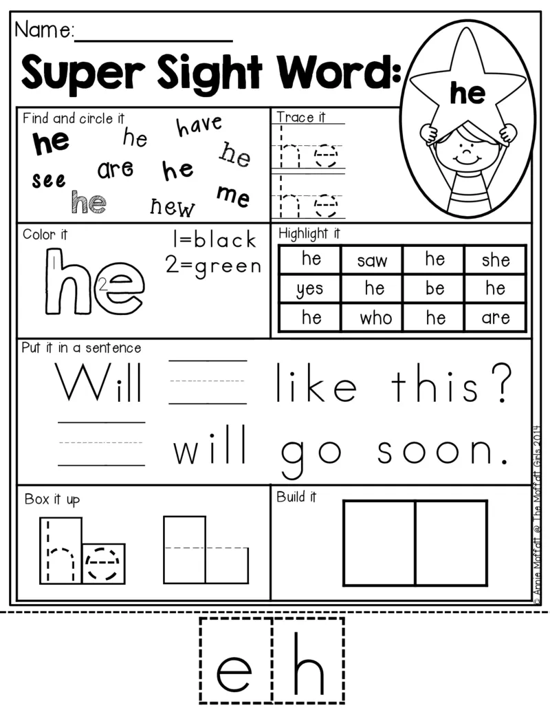 2自然拼读SightWords(启蒙阅读高频词）_幼小衔接全套_幼小衔接资料大全_幼小衔接资料1️⃣_017高频词翻翻卡500页_五个级别高频词SightWords练习纸​