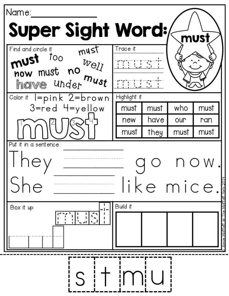 2自然拼读SightWords(启蒙阅读高频词）_幼小衔接全套_幼小衔接资料大全_幼小衔接资料1️⃣_017高频词翻翻卡500页_五个级别高频词SightWords练习纸​