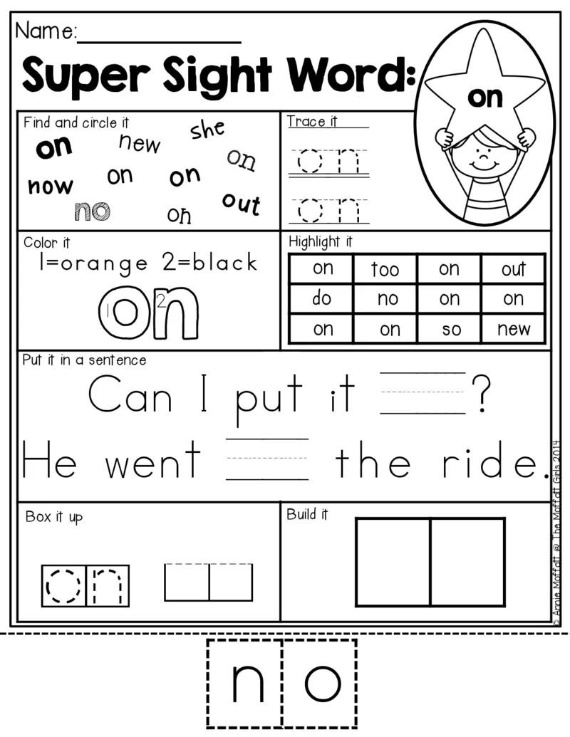 2自然拼读SightWords(启蒙阅读高频词）_幼小衔接全套_幼小衔接资料大全_幼小衔接资料1️⃣_017高频词翻翻卡500页_五个级别高频词SightWords练习纸​