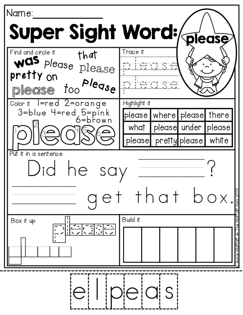 2自然拼读SightWords(启蒙阅读高频词）_幼小衔接全套_幼小衔接资料大全_幼小衔接资料1️⃣_017高频词翻翻卡500页_五个级别高频词SightWords练习纸​