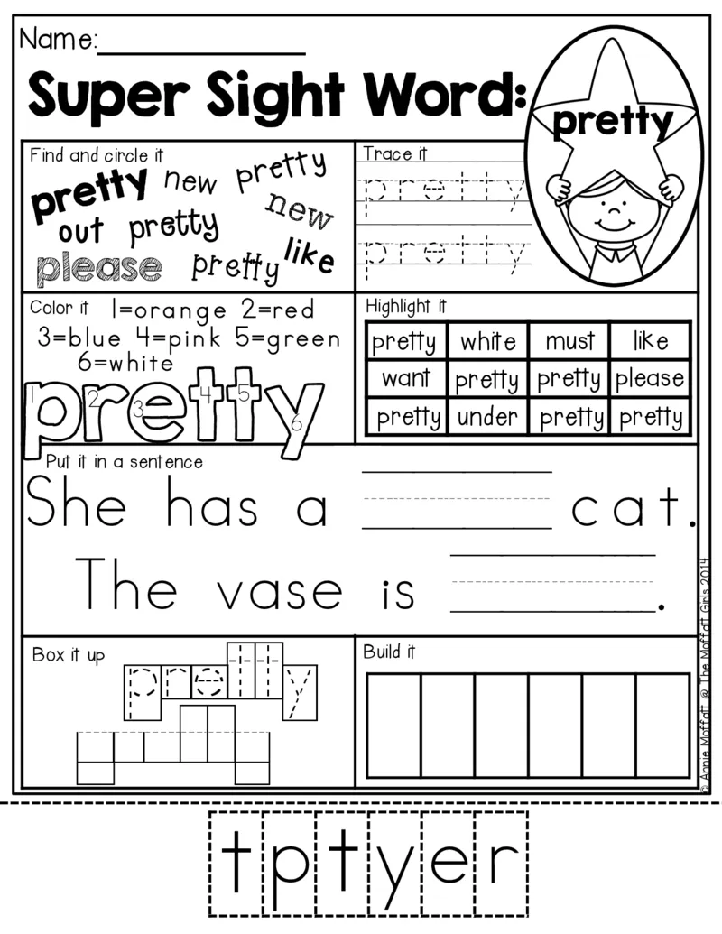 2自然拼读SightWords(启蒙阅读高频词）_幼小衔接全套_幼小衔接资料大全_幼小衔接资料1️⃣_017高频词翻翻卡500页_五个级别高频词SightWords练习纸​