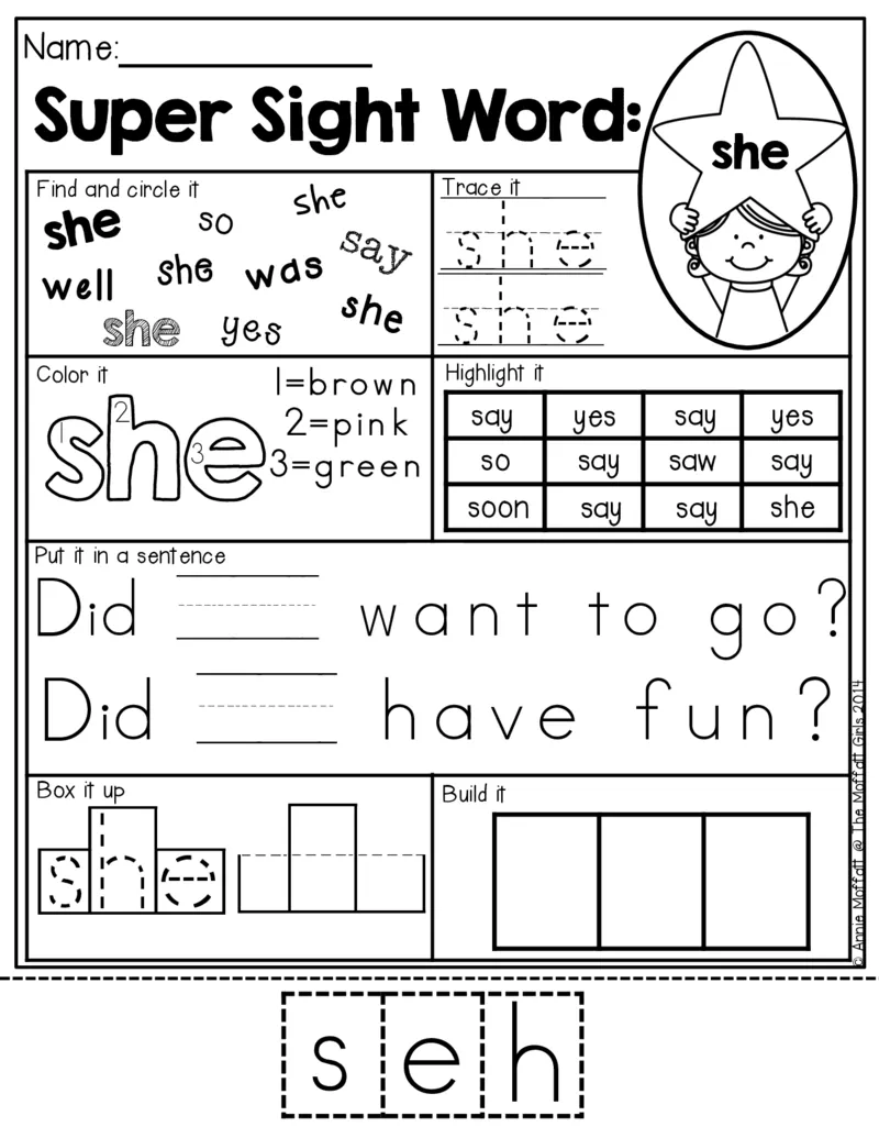 2自然拼读SightWords(启蒙阅读高频词）_幼小衔接全套_幼小衔接资料大全_幼小衔接资料1️⃣_017高频词翻翻卡500页_五个级别高频词SightWords练习纸​