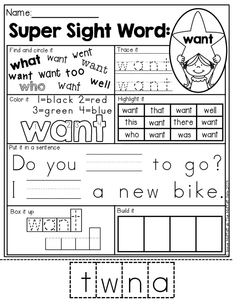 2自然拼读SightWords(启蒙阅读高频词）_幼小衔接全套_幼小衔接资料大全_幼小衔接资料1️⃣_017高频词翻翻卡500页_五个级别高频词SightWords练习纸​