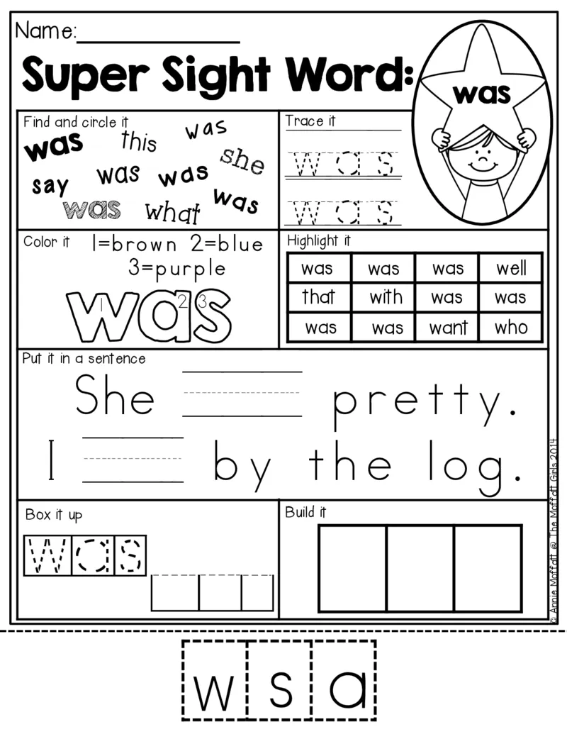 2自然拼读SightWords(启蒙阅读高频词）_幼小衔接全套_幼小衔接资料大全_幼小衔接资料1️⃣_017高频词翻翻卡500页_五个级别高频词SightWords练习纸​