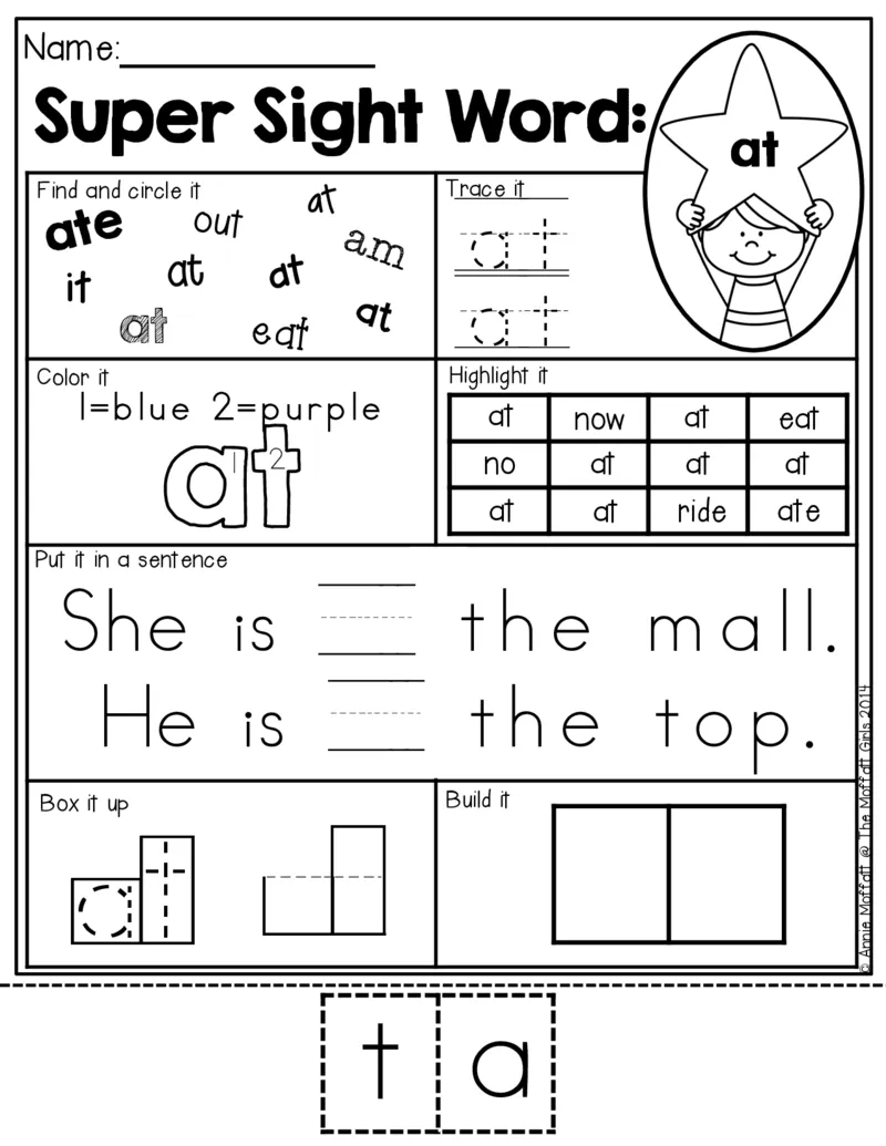 2自然拼读SightWords(启蒙阅读高频词）_幼小衔接全套_幼小衔接资料大全_幼小衔接资料1️⃣_017高频词翻翻卡500页_五个级别高频词SightWords练习纸​