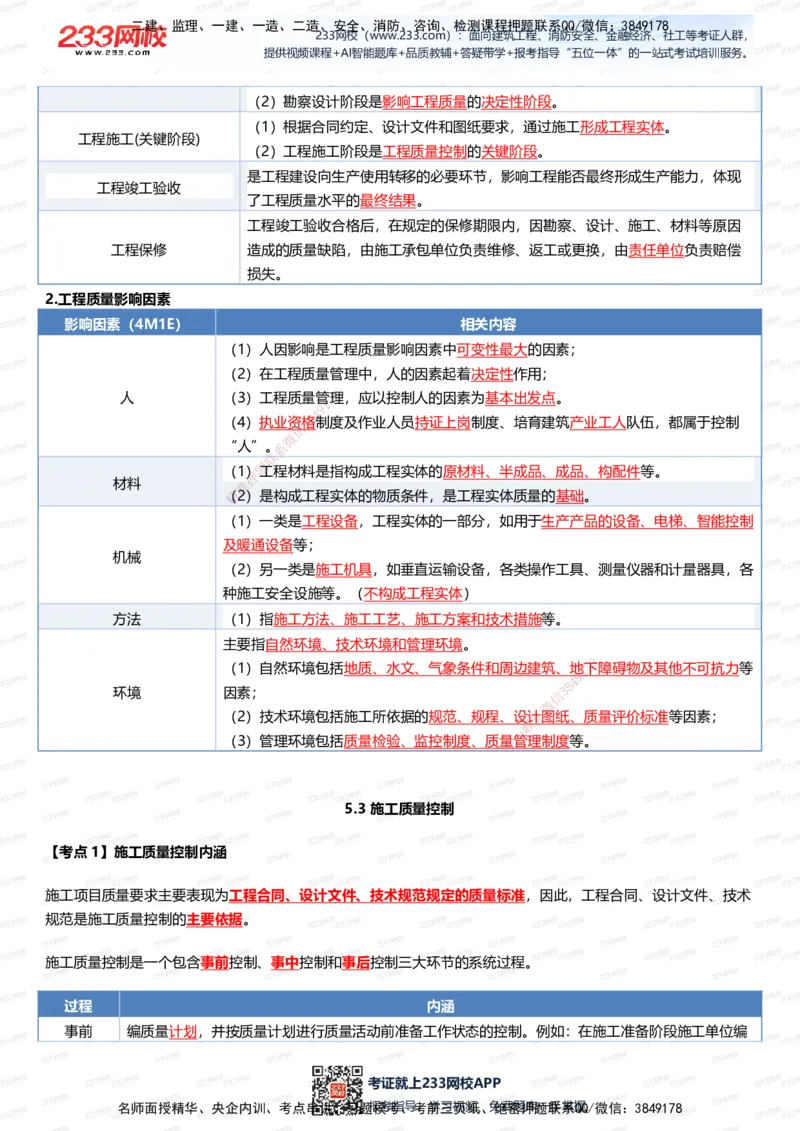 233-管理-四色笔记（全新升级&middot;共39页）_2026年一级建造师_2026年一建管理_2025年一建管理SVIP_01-精华文档✿电子教材✿历年真题_45-管理《模考大赛试卷+四色笔记》233