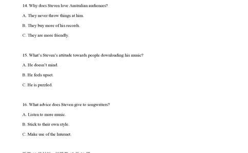 2015年高考英语试卷（湖北）（解析卷）_英语历年高考真题_新&middot;PDF版2008-2025&middot;高考英语真题_英语（按年份分类）2008-2025_2015&middot;高考英语真题