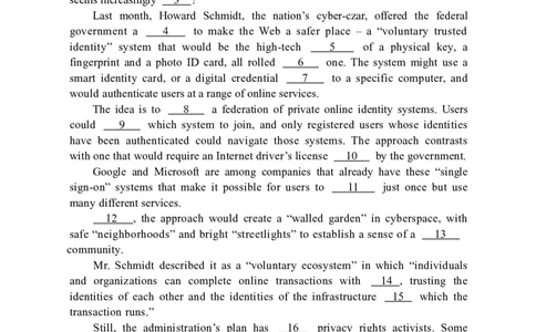 2011年考研英语二真题（可复制搜索查词）(1)_❤️2.2010-2024年考研英语二真题及解析_01、真题部分