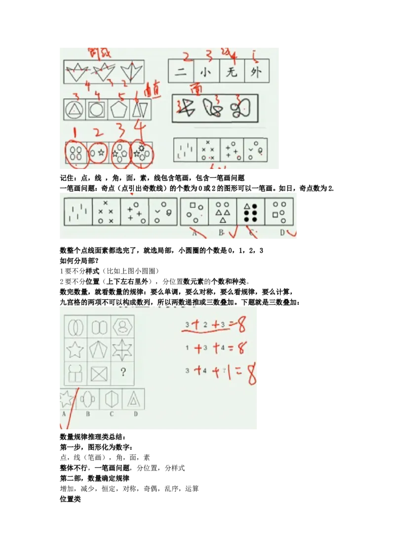 行测判断推理笔记(看完包过)_2025春招题库汇总_通信运营商_集合_中国电信_微考