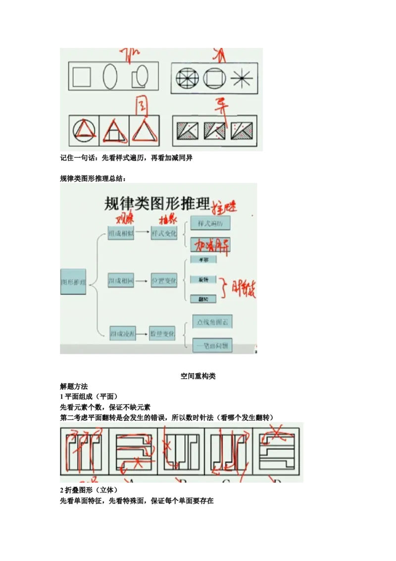 行测判断推理笔记(看完包过)_2025春招题库汇总_通信运营商_集合_中国电信_微考