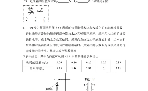 2018年高考物理试卷（新课标Ⅱ）（空白卷）_物理历年高考真题_新&middot;Word版2008-2025&middot;高考物理真题_物理（按省份分类）2008-2025_2012-2025&middot;（重庆）物理高考真题