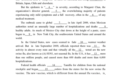 2010年考研英语二真题(1)_❤️2.2010-2024年考研英语二真题及解析_01、真题部分_WORD版本