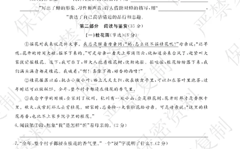 A+题优名卷期中-R5语上_扫描版_语数英1-6年级期中试卷电子版A+题优名卷_语文-人教版