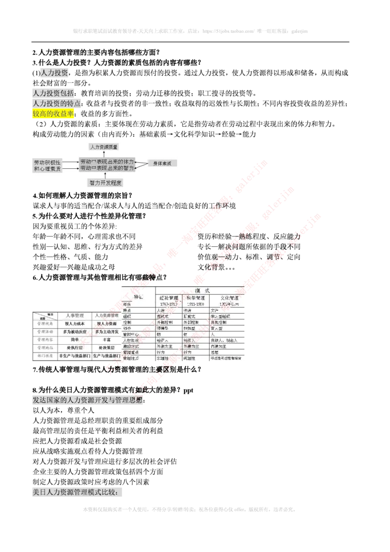 联通笔试知识点之--（市场类）管理学复习知识点讲义整理_2025春招题库汇总_通信运营商_集合_移动联通电信_移动+电信+联通_2020中国联通笔试系统复习资料_1中国联通知识点笔记资料