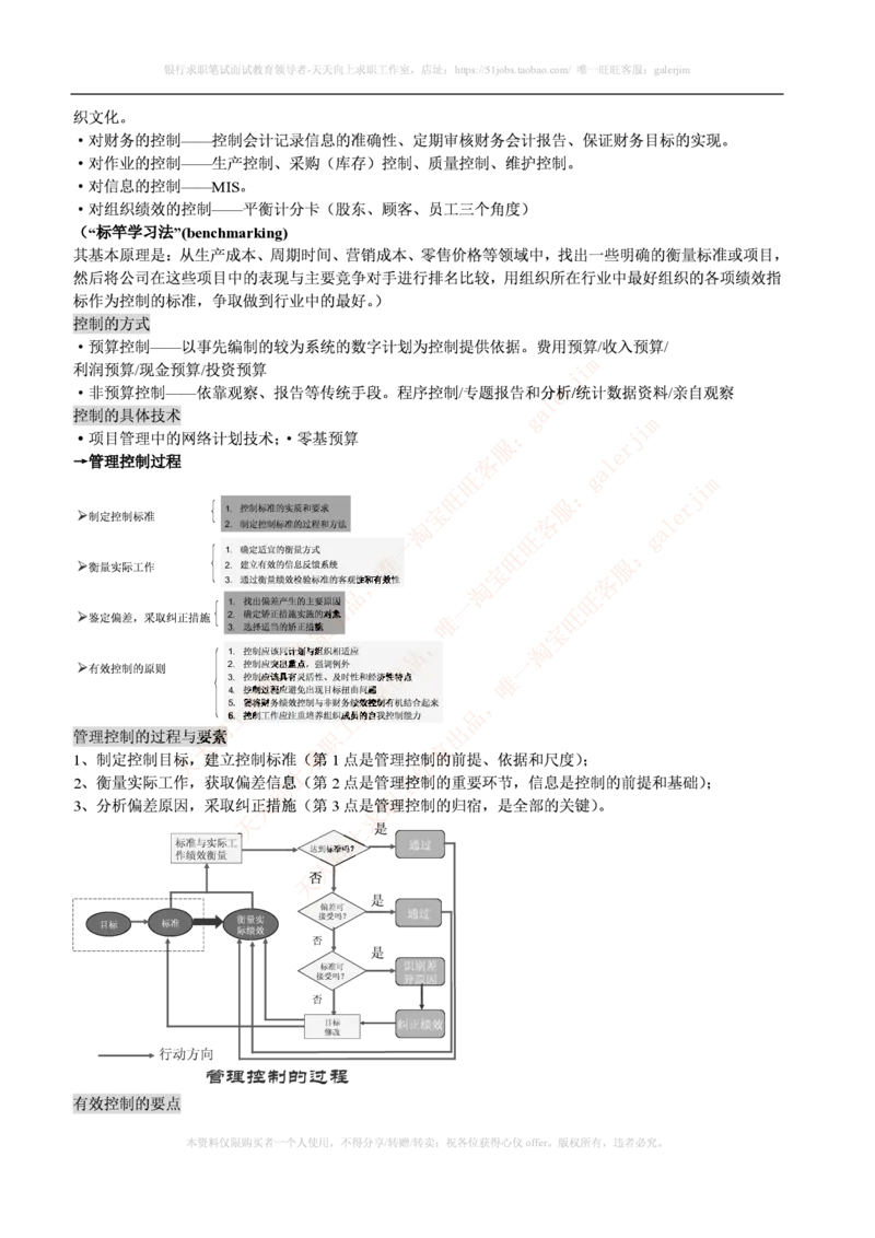 联通笔试知识点之--（市场类）管理学复习知识点讲义整理_2025春招题库汇总_通信运营商_集合_移动联通电信_移动+电信+联通_2020中国联通笔试系统复习资料_1中国联通知识点笔记资料