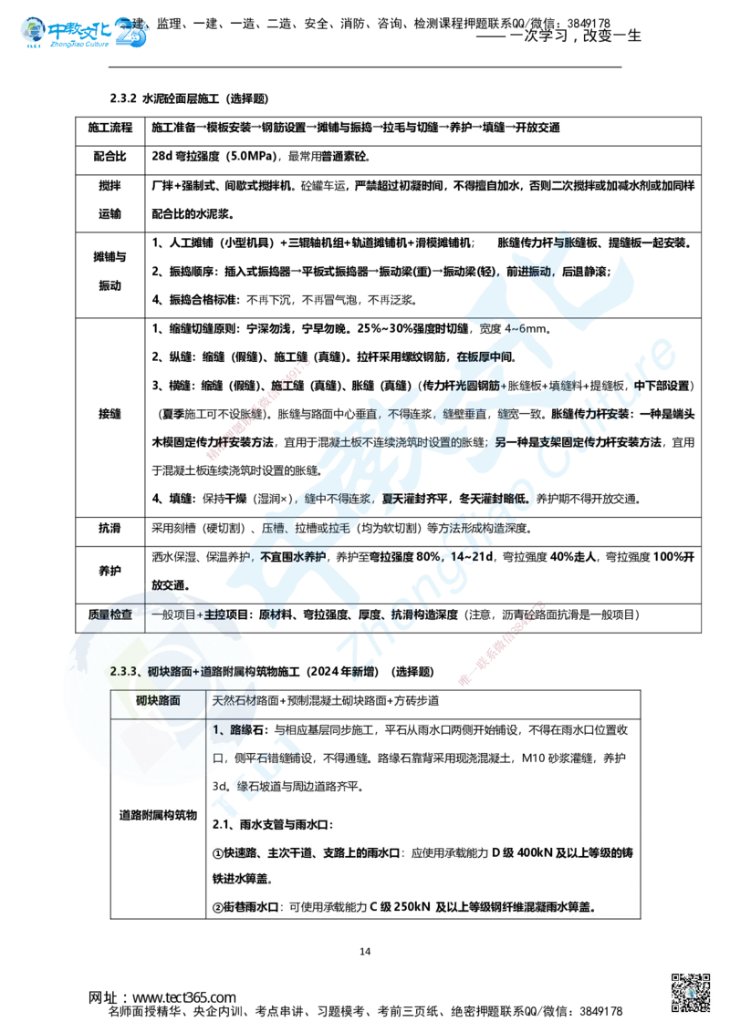 01.2025年一建市政集训面授讲义_2026年一级建造师_2026年一建市政_2025年一建市政SVIP_04-冲刺串讲✿考点强化✿小灶集训_99-市政《名师集训班》刘辉ZJ_课程讲义