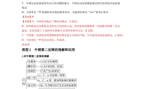 专题05牛顿运动定律的基本应用（解析版）_2025高中物理模型方法技巧高三复习专题练习讲义_新版高考物理模型与方法