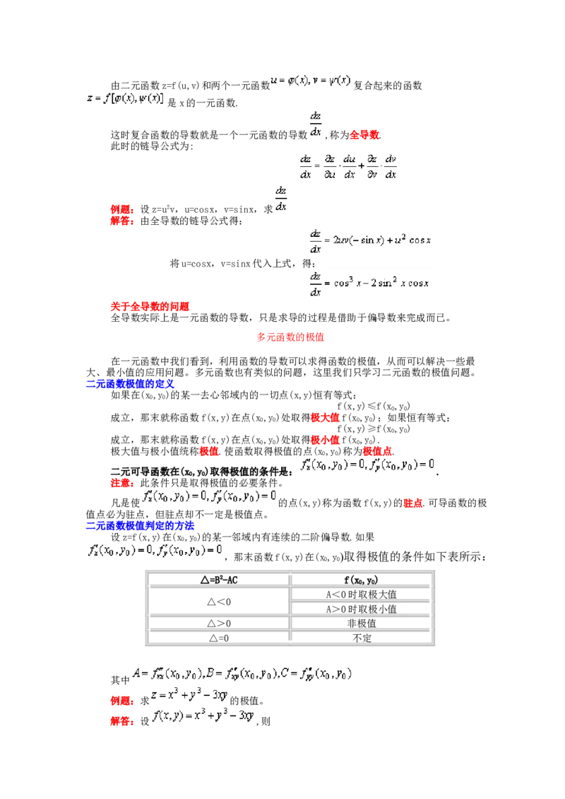 高等数学教材_2025春招题库汇总_国企题库_中国烟草_3Yancao笔试专业完整知识点（仅需看本专业）_3.10高等数学专业知识