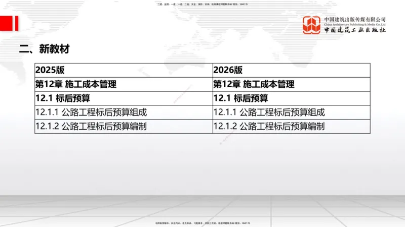 01.12一建《公路》新教材变动解析课_2026年一级建造师_2026年一建公路_2026年一建公路SVIP_2026一建公路SVIP_02-基础精讲✿高端面授✿深度强化_讲义