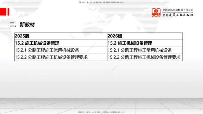 01.12一建《公路》新教材变动解析课_2026年一级建造师_2026年一建公路_2026年一建公路SVIP_2026一建公路SVIP_02-基础精讲✿高端面授✿深度强化_讲义