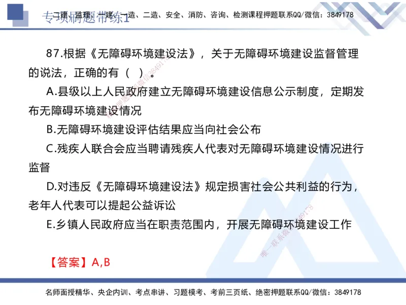 01.2025张峰-专项刷题带练-法规1_2026年一级建造师_2026年一建法规_2025年一建法规SVIP_03-习题精析✿实战特训✿模考通关_36-法规《专项刷题带练》张峰HX_讲义