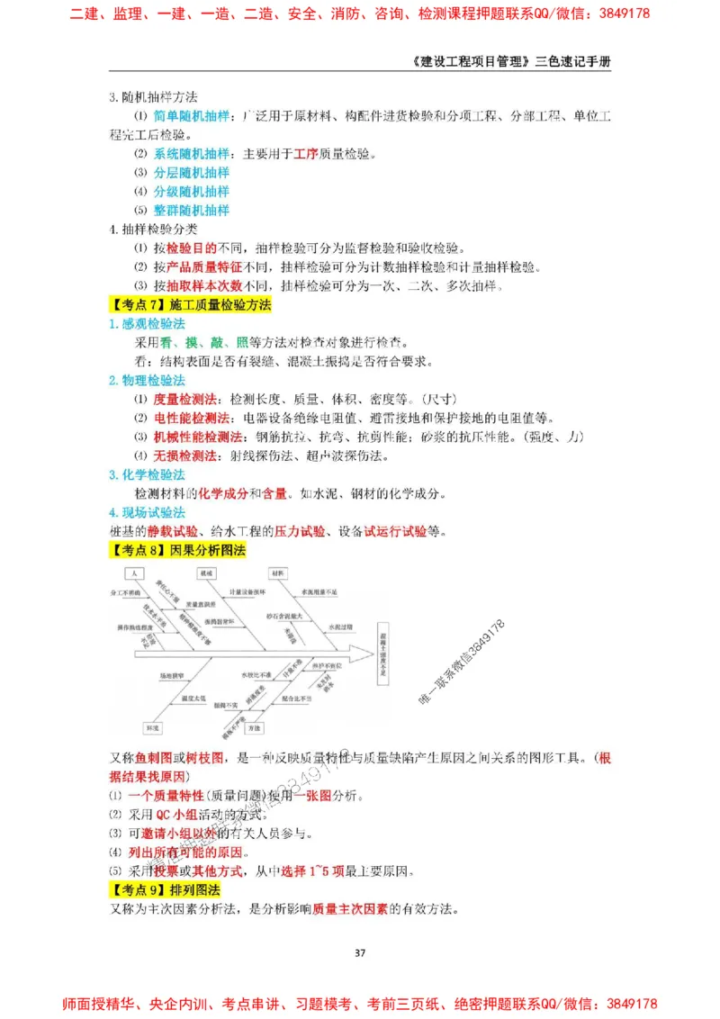 2025年一级建造师《建设工程项目管理》三色速记手册._2026年一级建造师_2026年一建管理_2025年一建管理SVIP_01-精华文档✿电子教材✿历年真题_27-管理《三色速记手册》SMR推荐