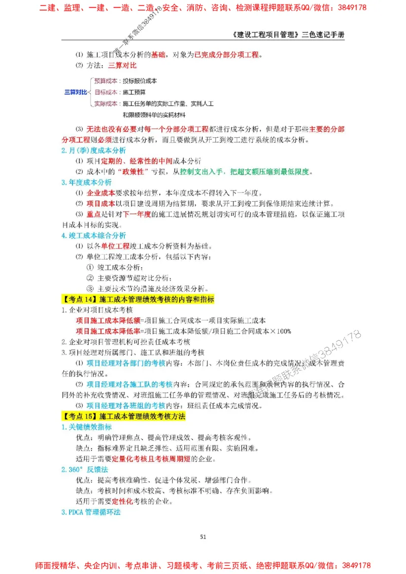 2025年一级建造师《建设工程项目管理》三色速记手册._2026年一级建造师_2026年一建管理_2025年一建管理SVIP_01-精华文档✿电子教材✿历年真题_27-管理《三色速记手册》SMR推荐